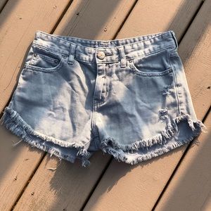 Free People Gray Shorts
